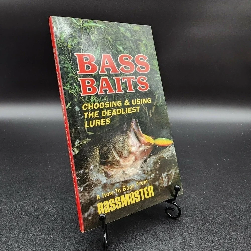 Bass Baits Choosing & Using the Deadliest Lures Paperback New‎ Old Stock Fishing